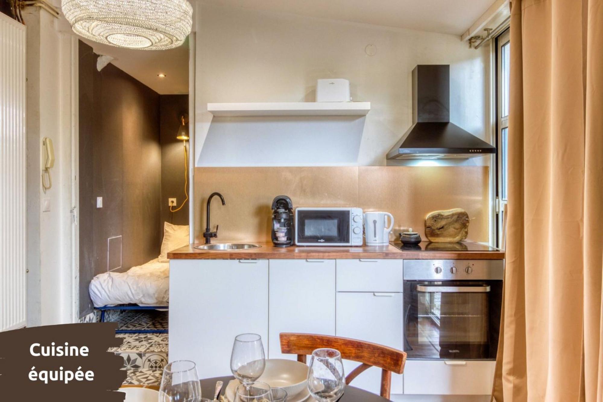 L'Atelier De L'Artiste - Lumineux - Calme - Wifi Apartment Douai Luaran gambar